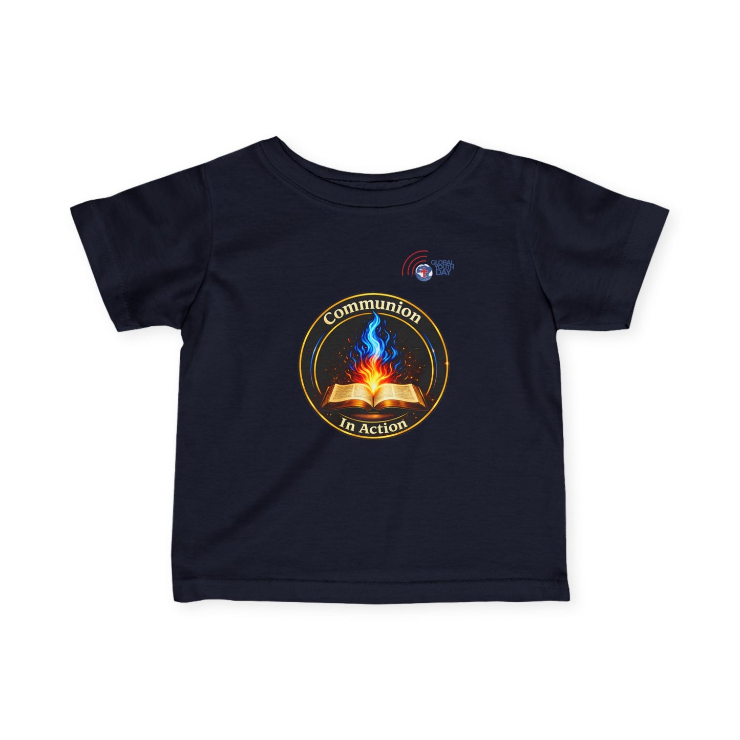 Communion In Action — Infant Faith Tee
