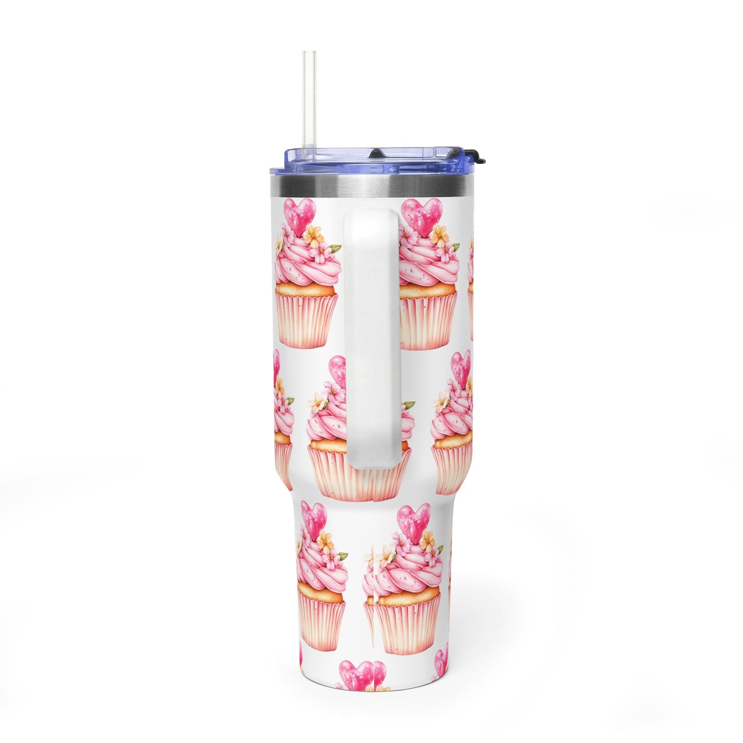 Grace in Bloom40oz Vacuum Tumbler — Insulated Travel Mug