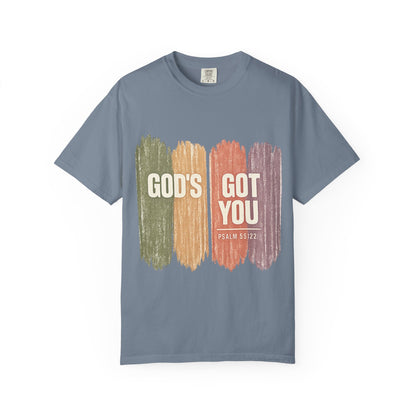 God's Got You Unisex T‑Shirt — Psalm 55:22 Inspirational Christian Tee