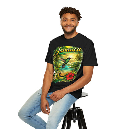 Yaad Vibes - Jamaica Tropical Hummingbird T-Shirt