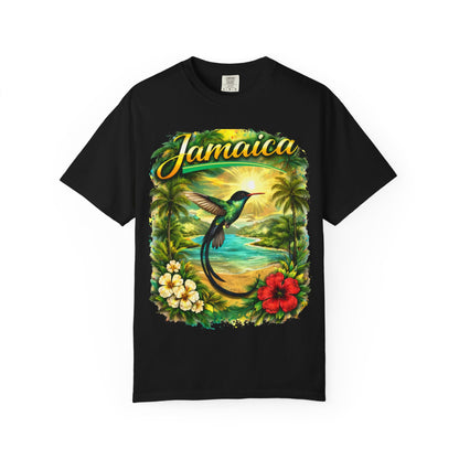 Yaad Vibes - Jamaica Tropical Hummingbird T-Shirt