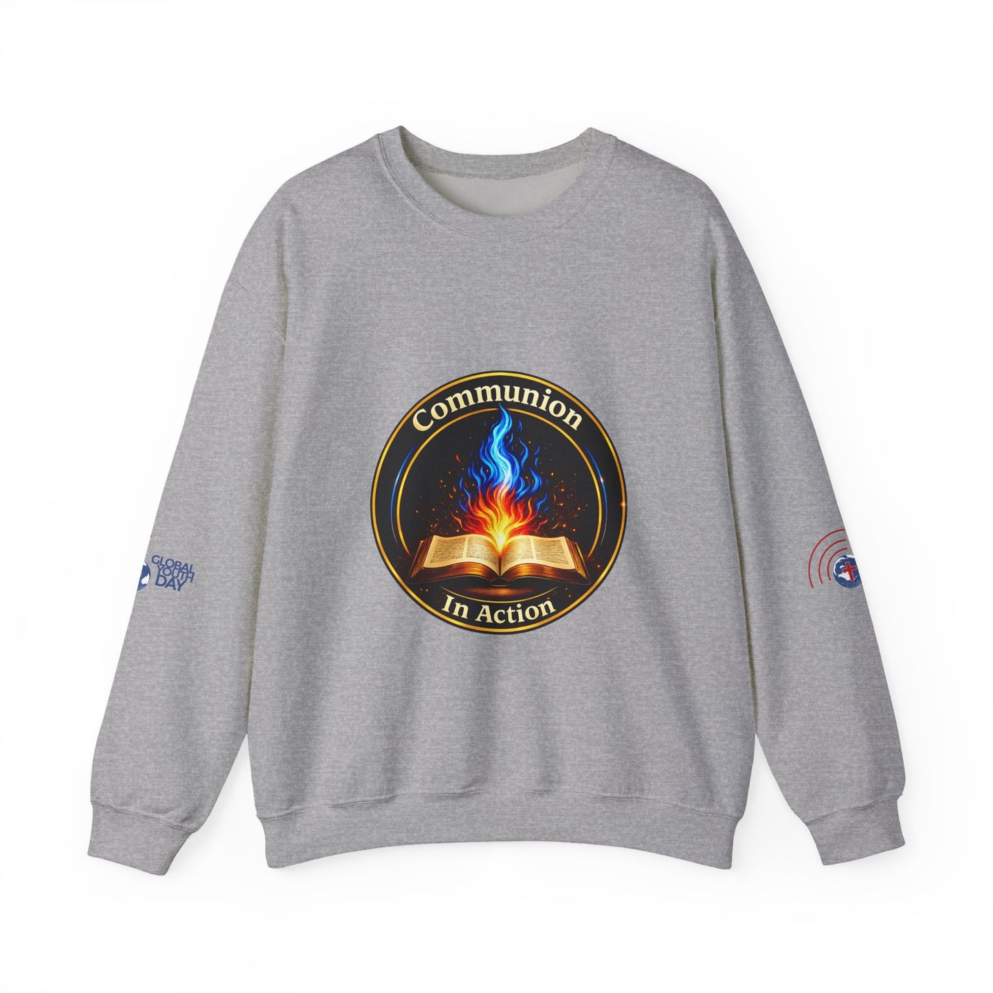 Communion In Action — Gildan 18000 Crewneck Sweatshirt