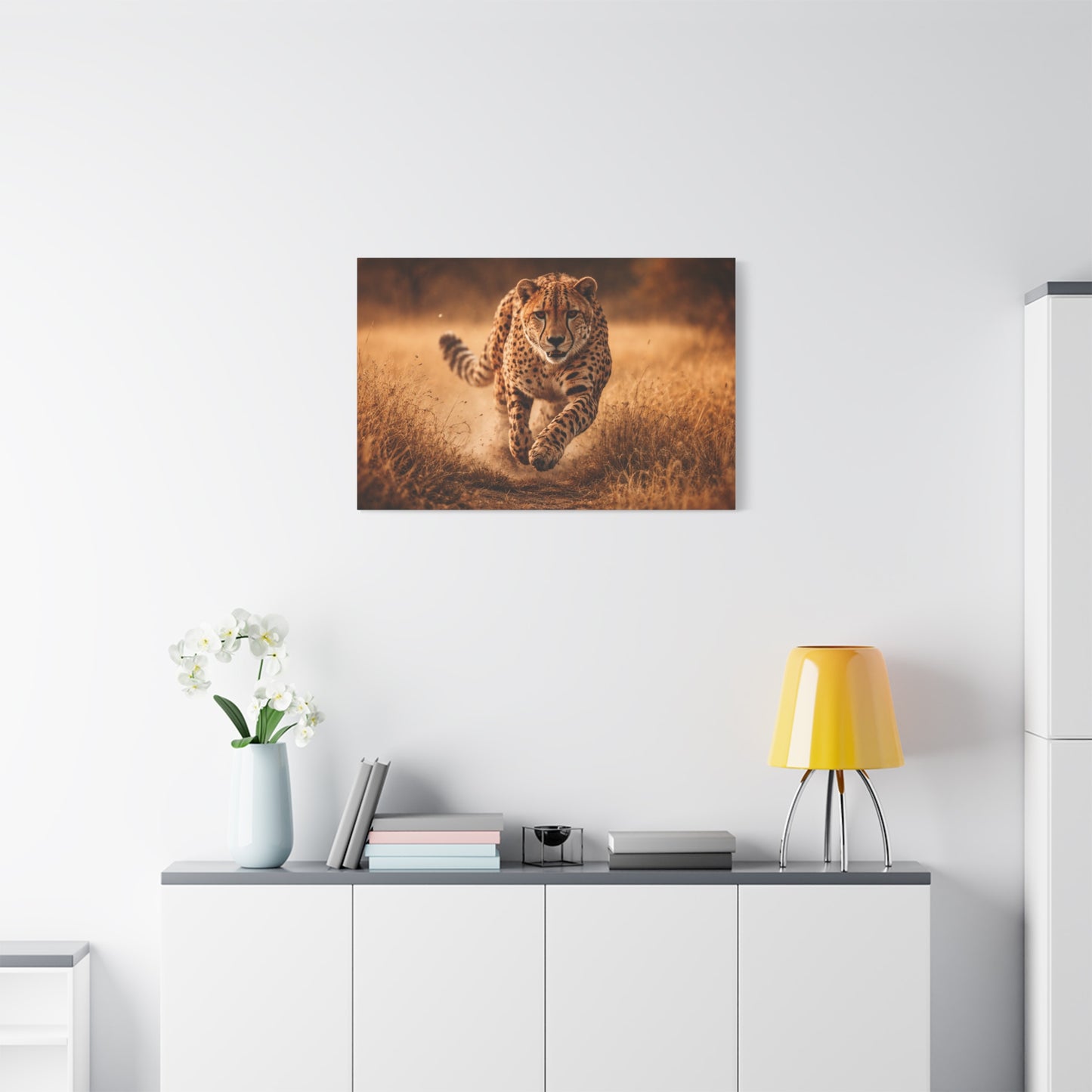 FERA ANIMA — Cheetah in Motion Canvas