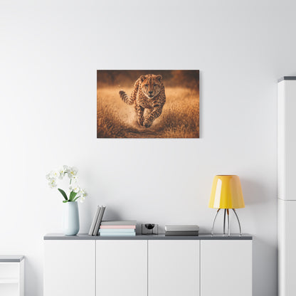 FERA ANIMA — Cheetah in Motion Canvas