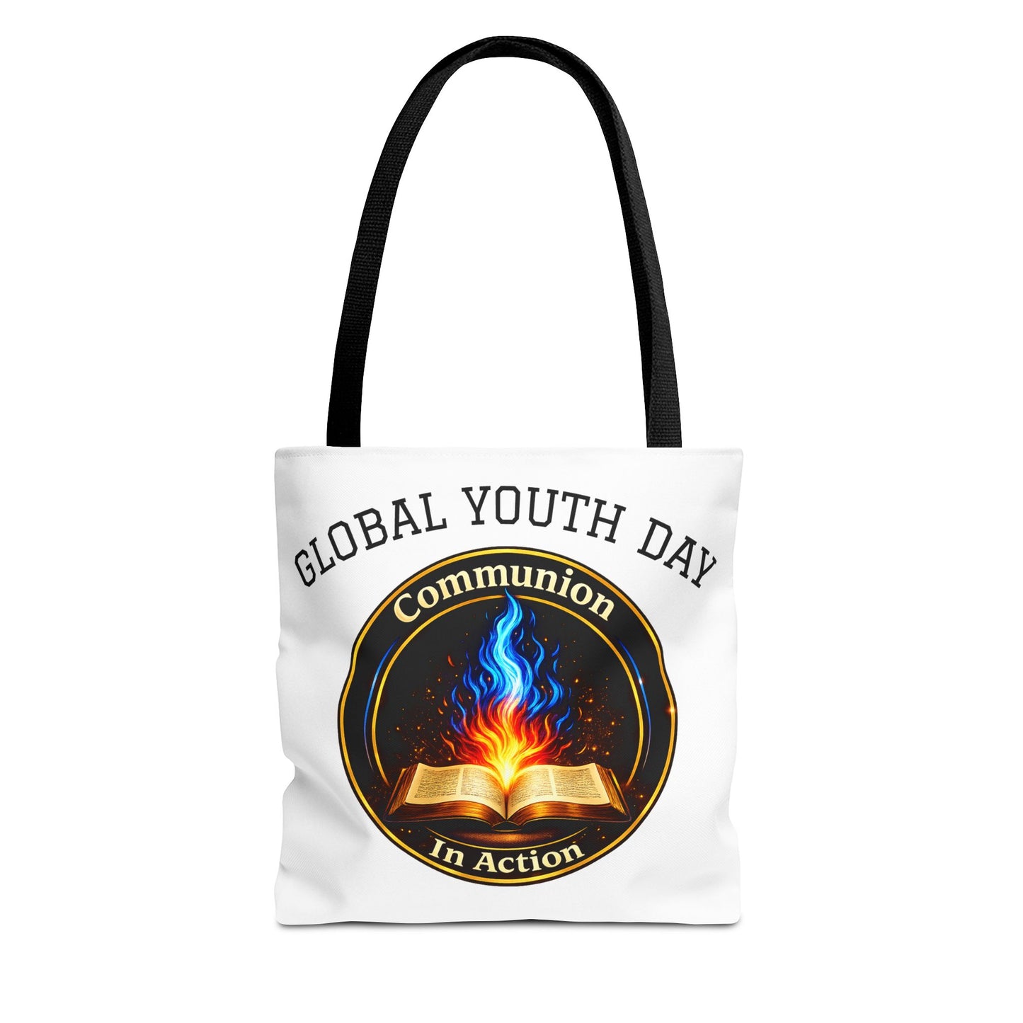 Communion In Action — Faith Tote Bag