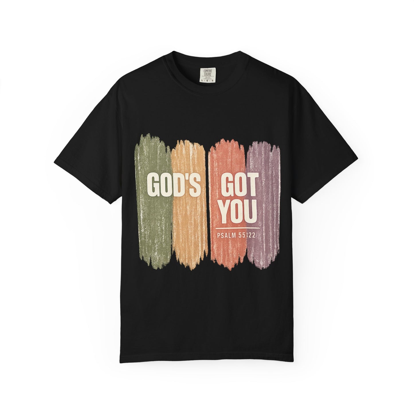 God's Got You Unisex T‑Shirt — Psalm 55:22 Inspirational Christian Tee