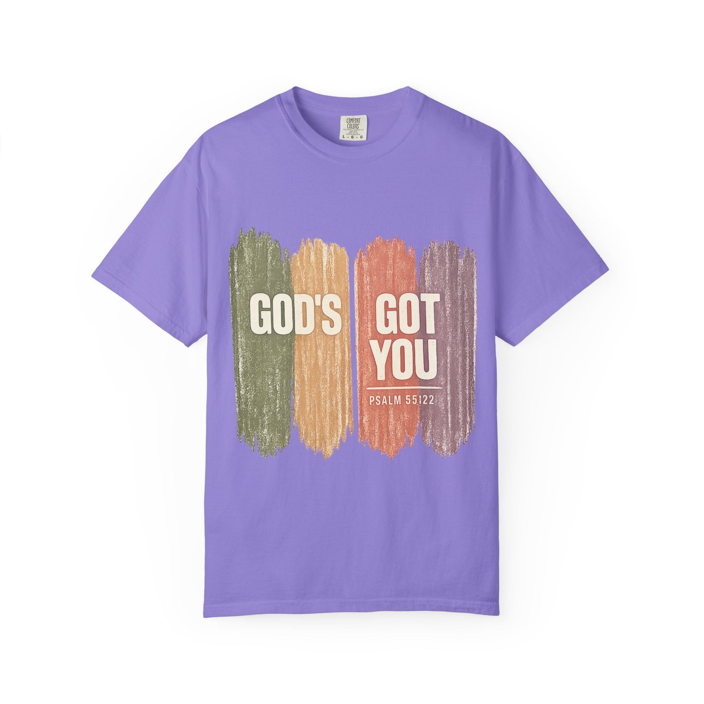God's Got You Unisex T‑Shirt — Psalm 55:22 Inspirational Christian Tee