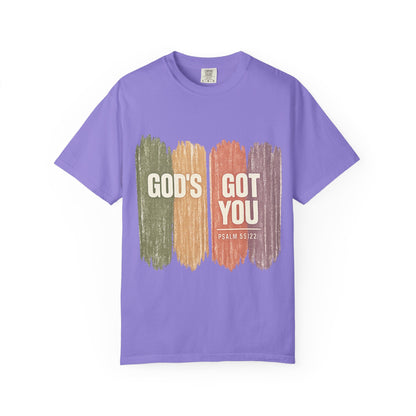 God's Got You Unisex T‑Shirt — Psalm 55:22 Inspirational Christian Tee