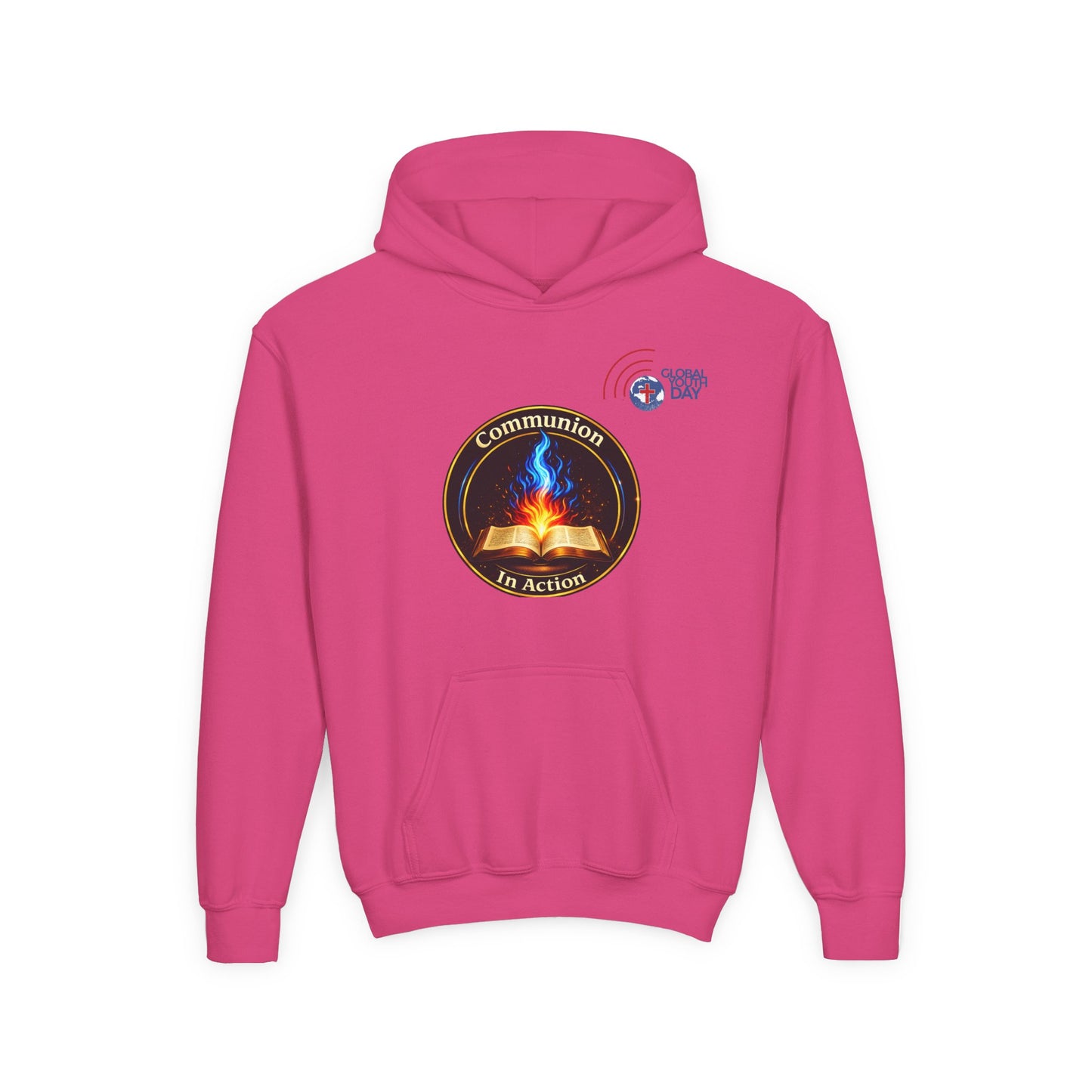 Communion In Action — Global Youth Day Youth Hoodie
