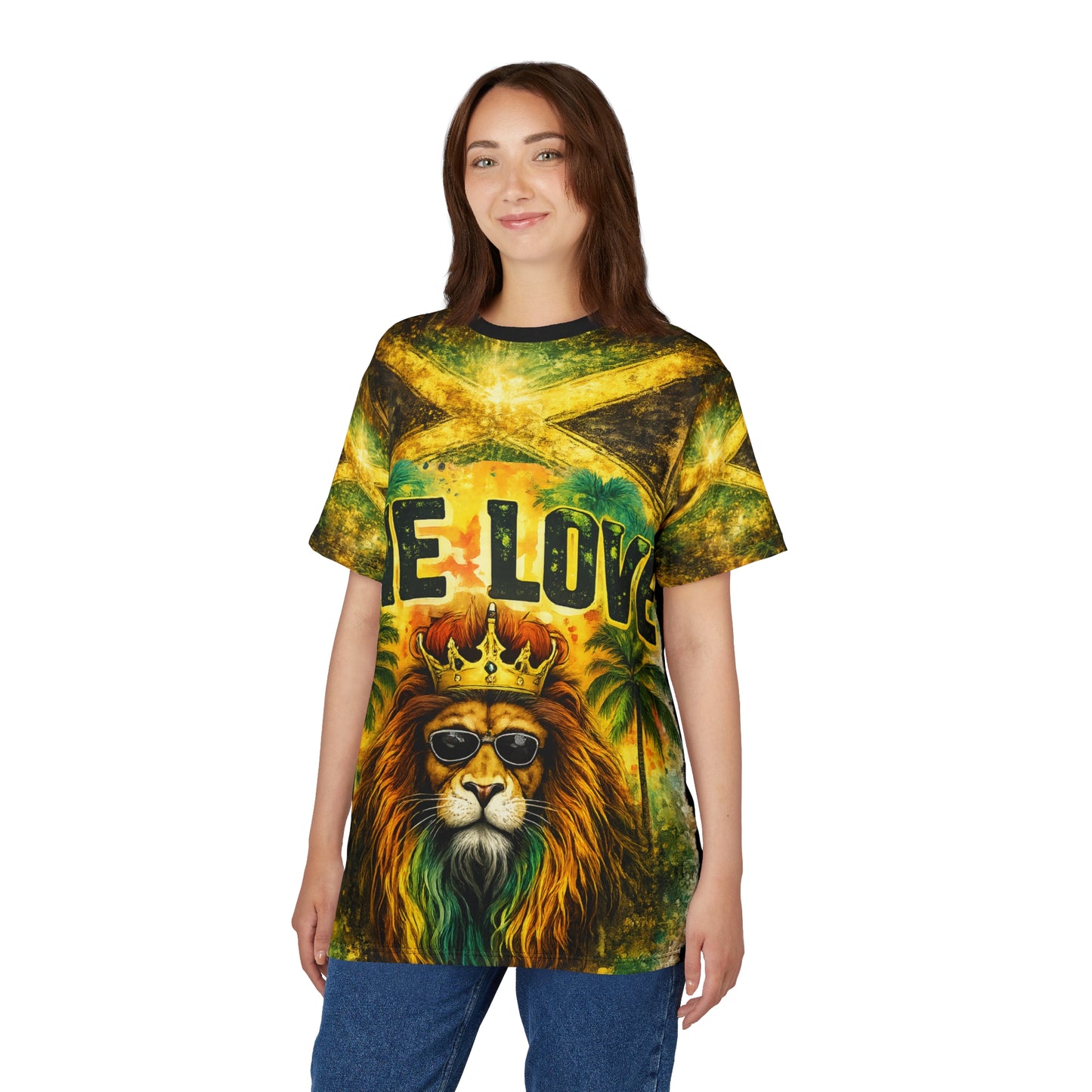 Yaad Vibes — One Love Lion Graphic Tee