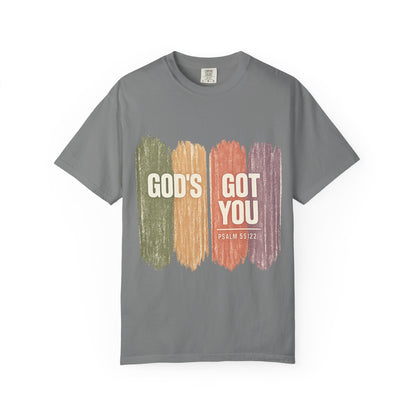 God's Got You Unisex T‑Shirt — Psalm 55:22 Inspirational Christian Tee