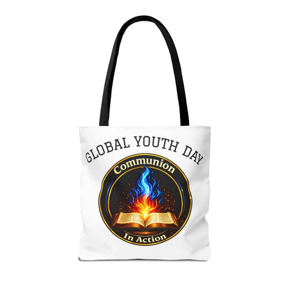 Communion In Action — Faith Tote Bag