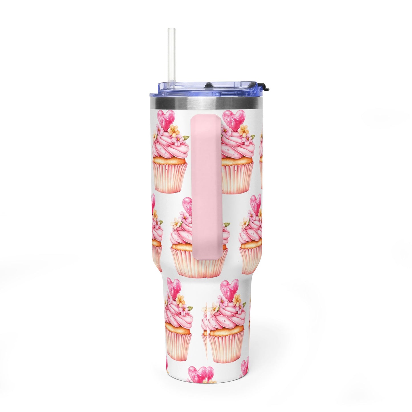 Grace in Bloom40oz Vacuum Tumbler — Insulated Travel Mug