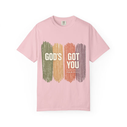 God's Got You Unisex T‑Shirt — Psalm 55:22 Inspirational Christian Tee