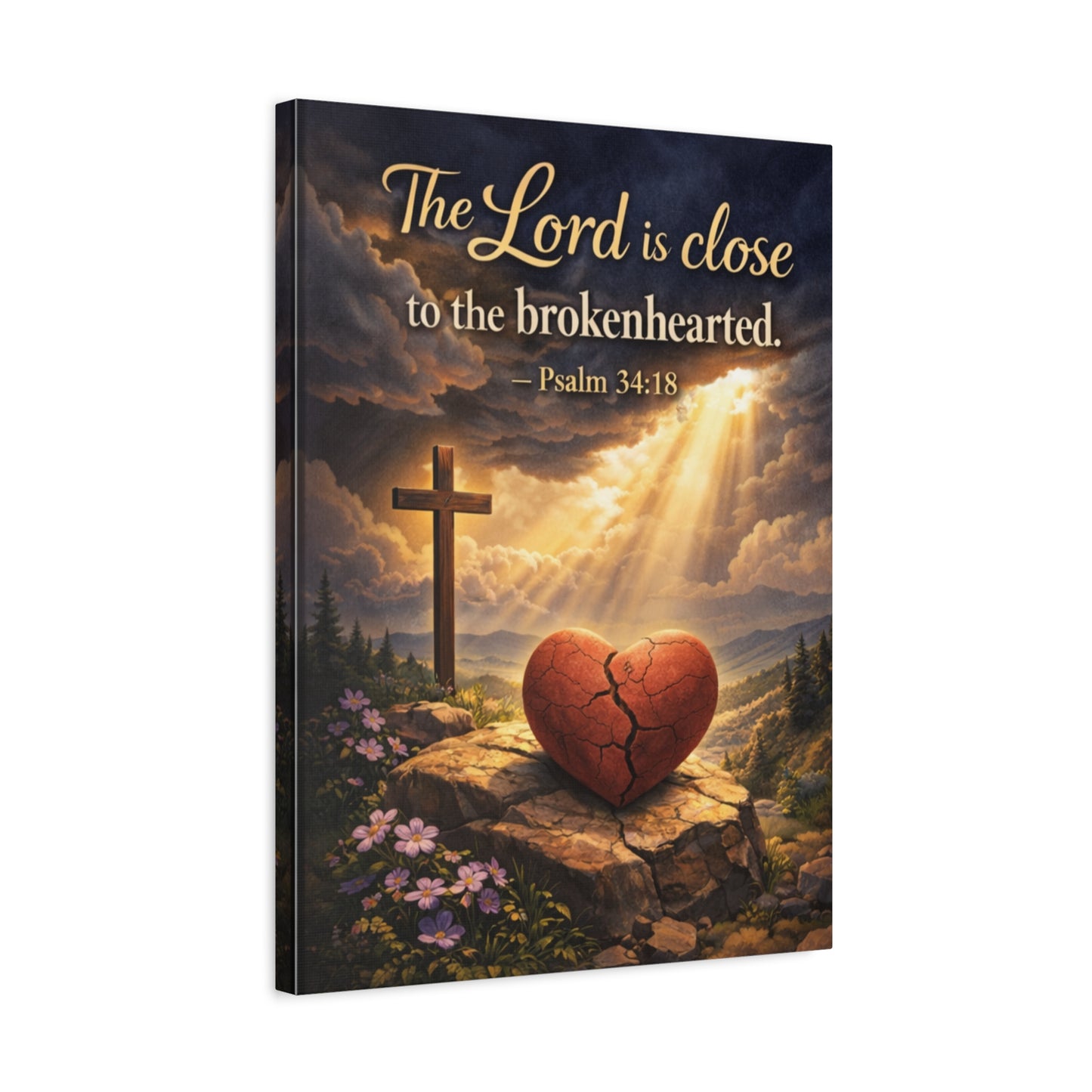 Rooted In Grace — Held Through the Storm Canvas