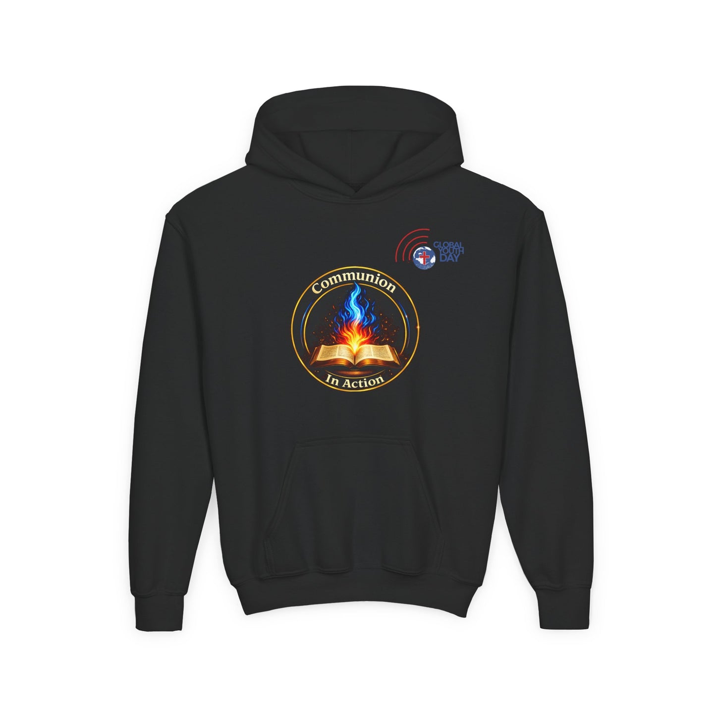 Communion In Action — Global Youth Day Youth Hoodie