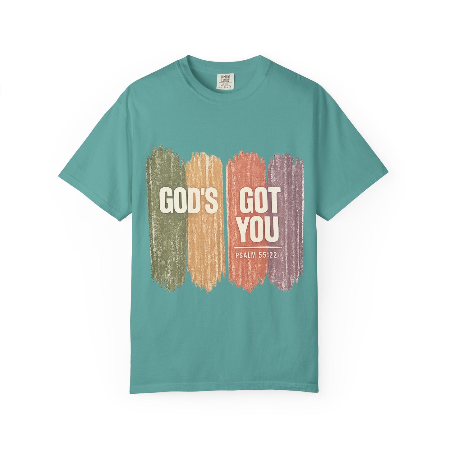 God's Got You Unisex T‑Shirt — Psalm 55:22 Inspirational Christian Tee