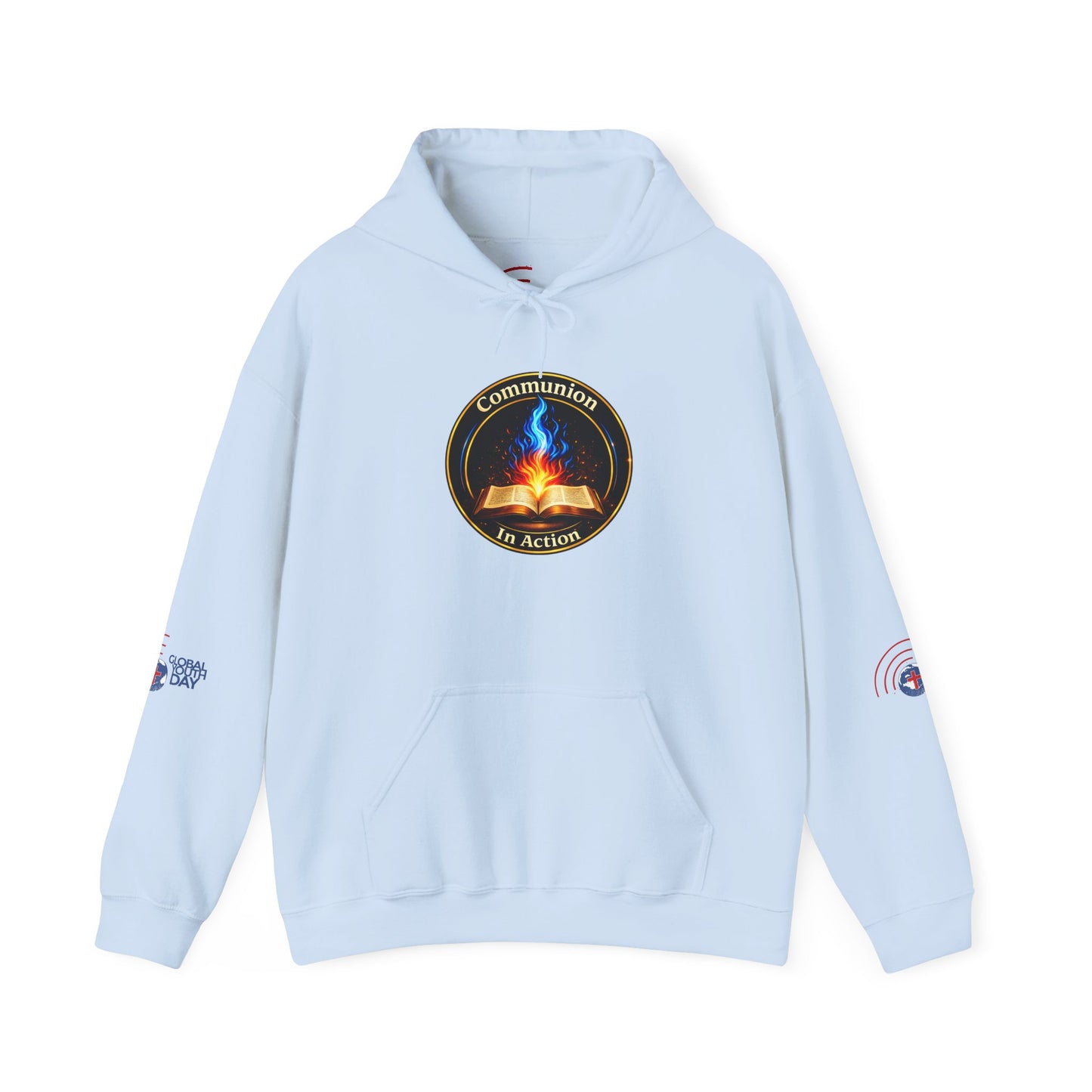 Communion In Action — Global Youth Day Heavy Blend Hoodie Unisex