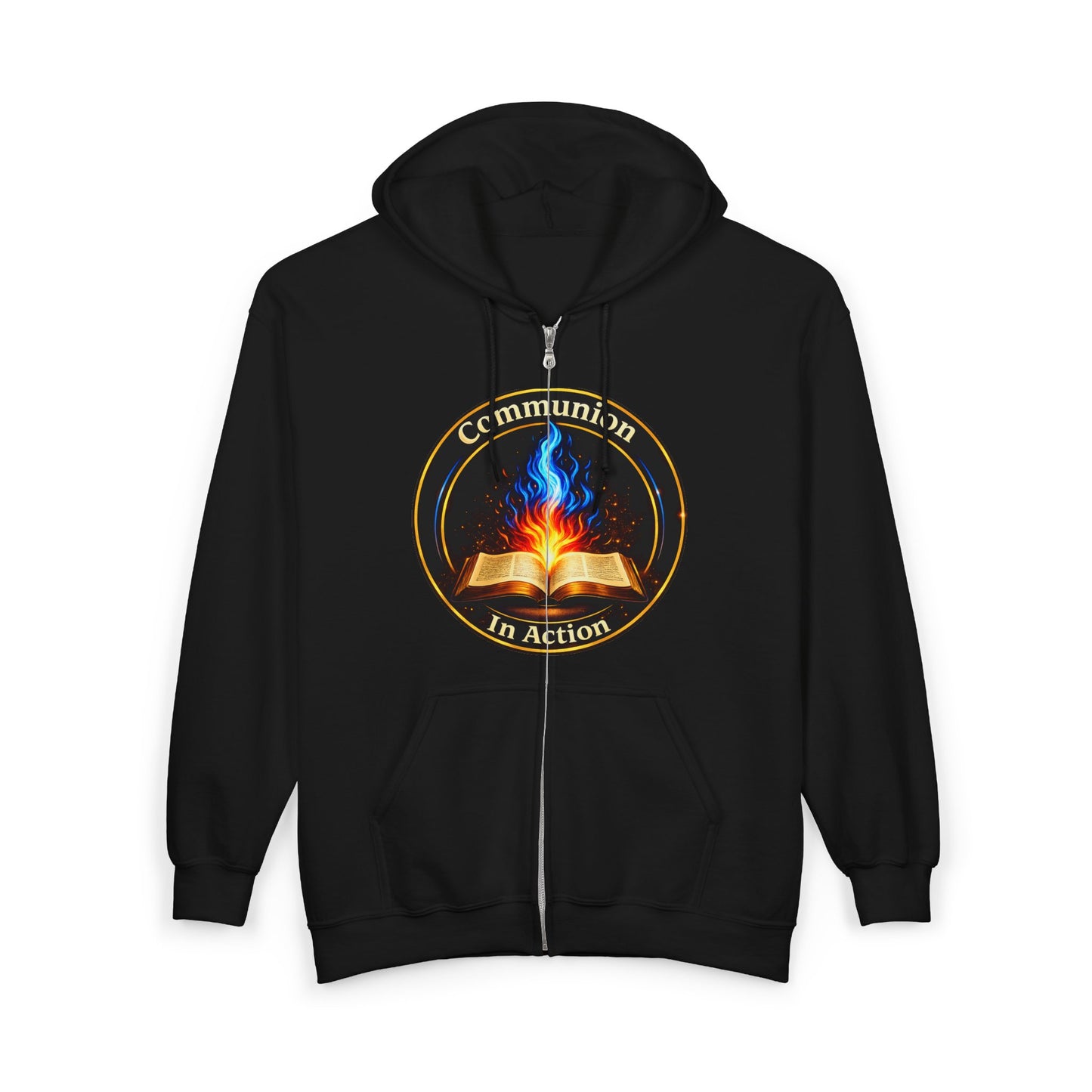 Communion In Action Hoodie — Global Youth Day Zip-Up