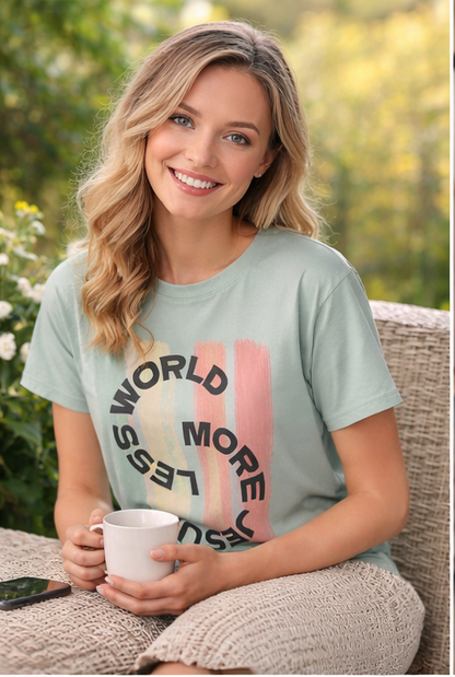 Unisex Faith Tee - Less World, More Jesus