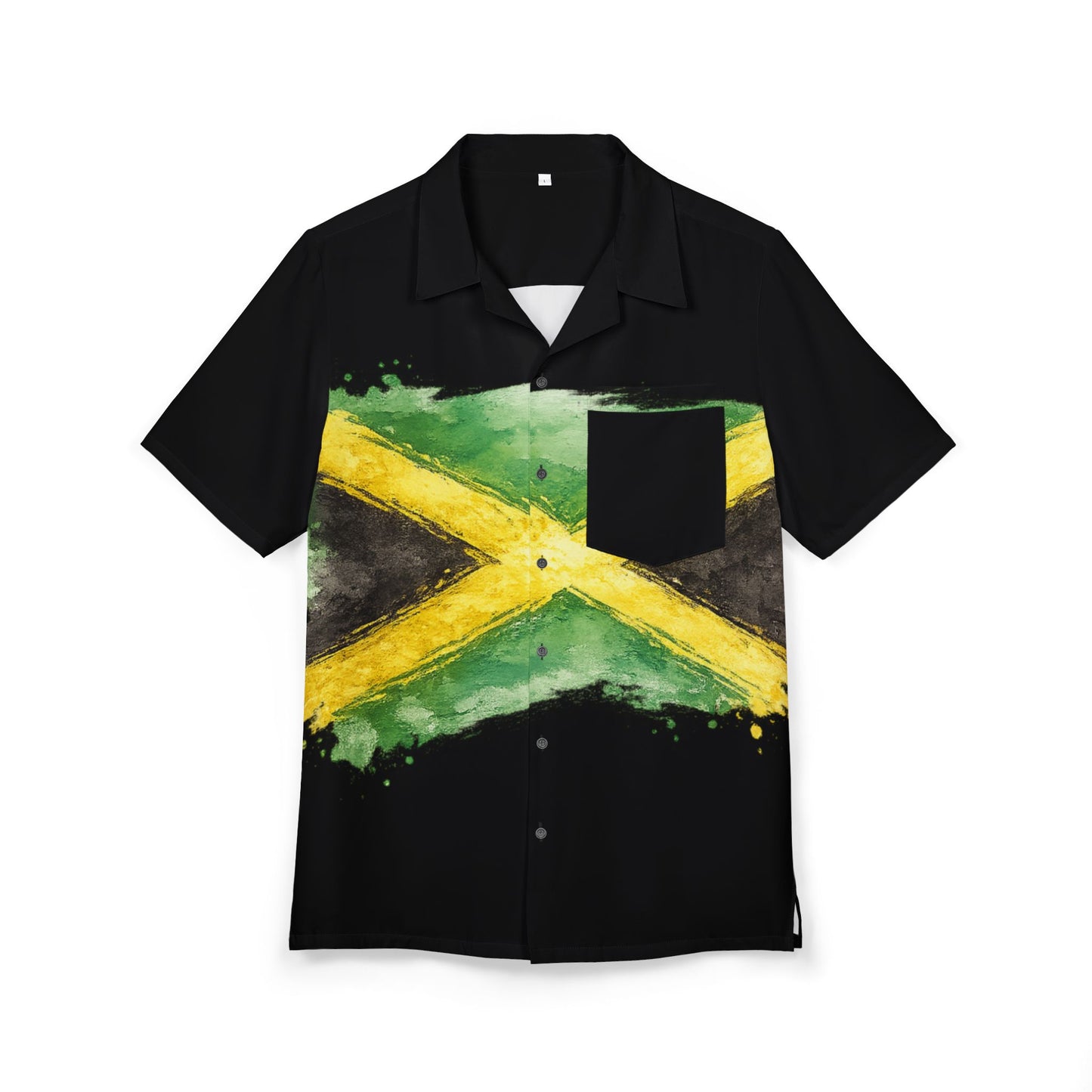 Yaad Vibes - Jamaica Flag Hummingbird Hawaiian Shirt