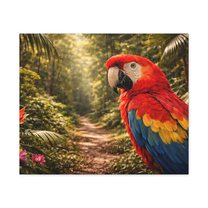 FERA ANIMA: The Wild, Remembered — Colorful Scarlet Macaw
