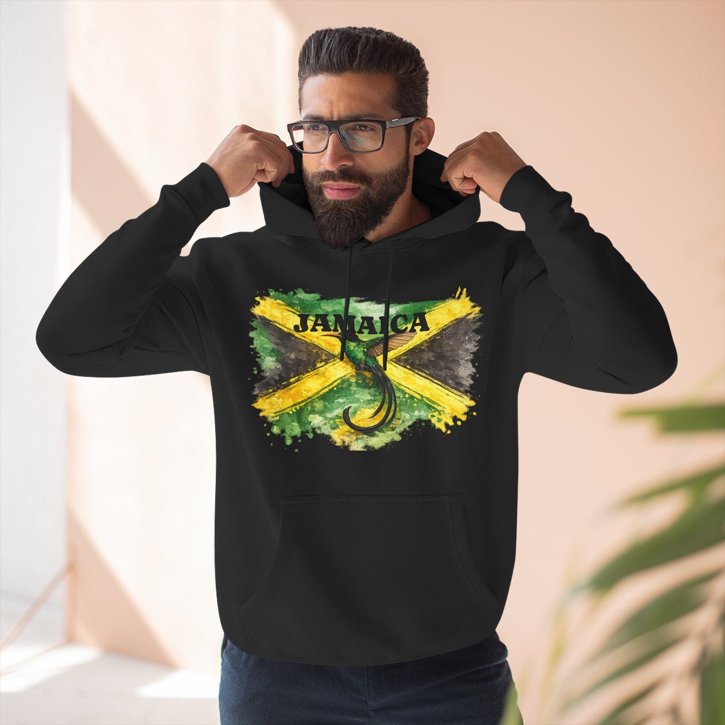 Yaad Vibes — Island Heritage Fleece Hoodie (Lane Seven LS14001)