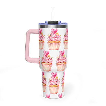 Grace in Bloom40oz Vacuum Tumbler — Insulated Travel Mug
