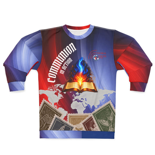 Communion In Action — Christian Faith All-Over Print