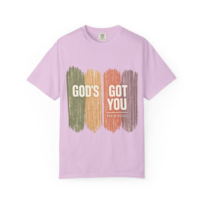 God's Got You Unisex T‑Shirt — Psalm 55:22 Inspirational Christian Tee