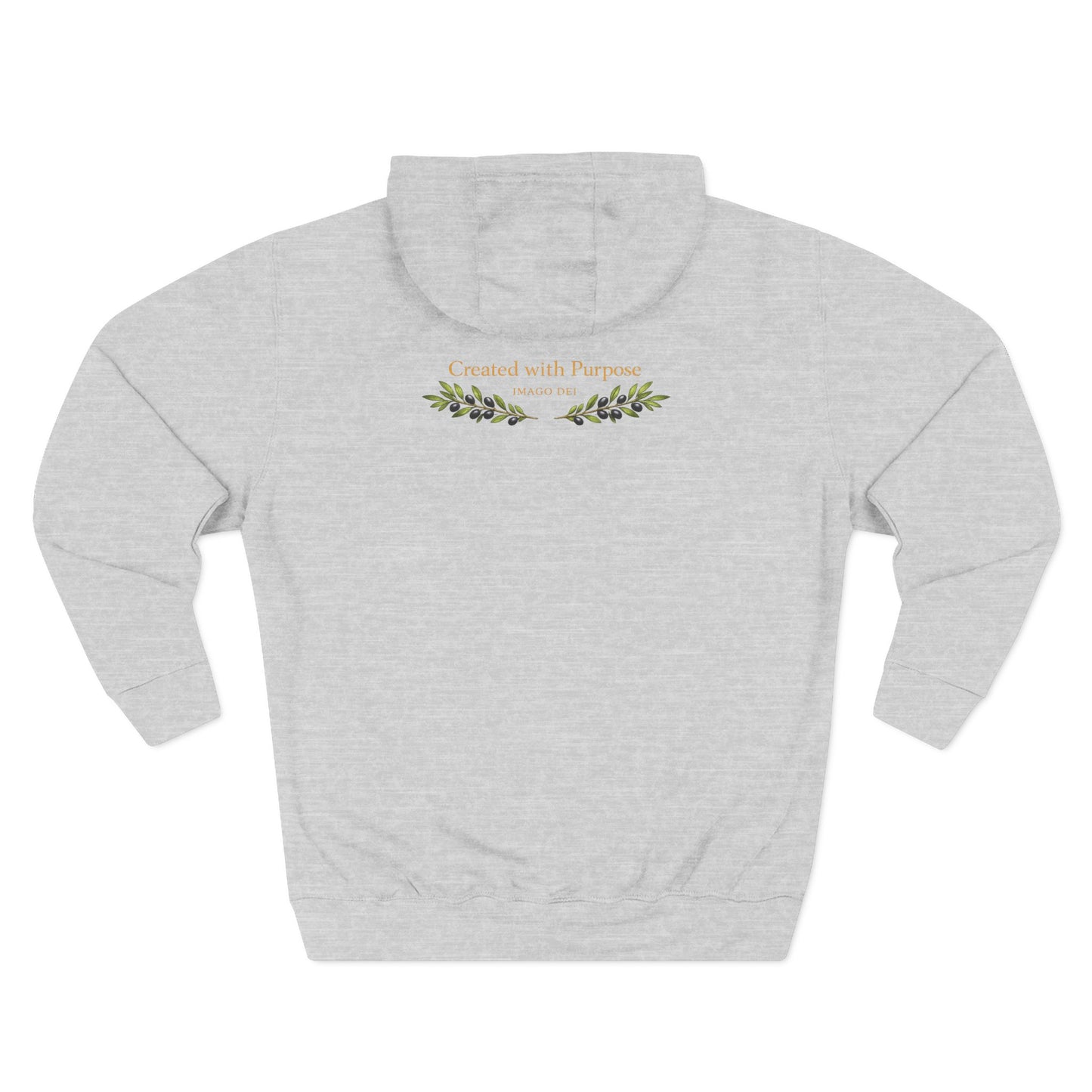 Rooted in Grace — John 3:17 Floral Cross Hoodie