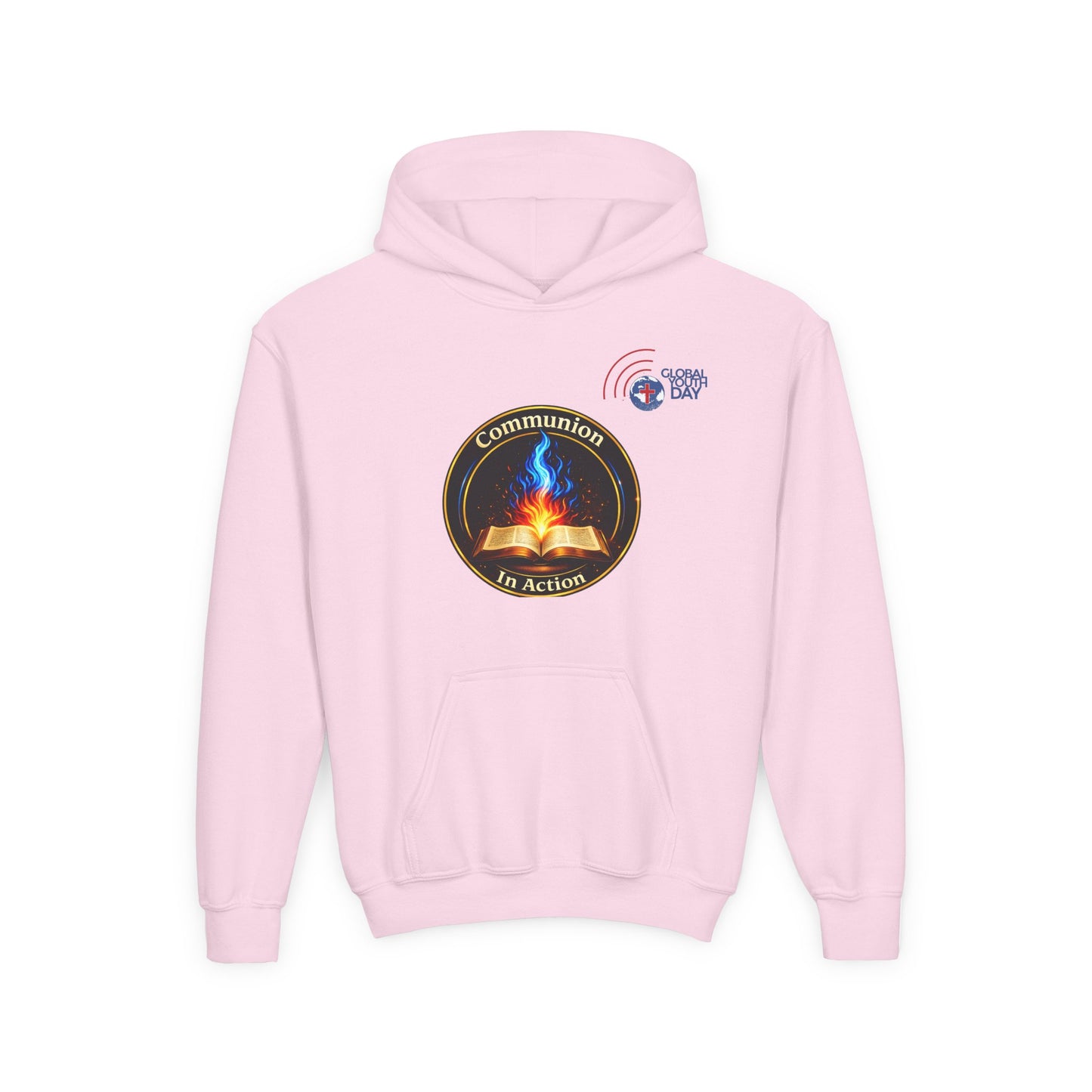 Communion In Action — Global Youth Day Youth Hoodie