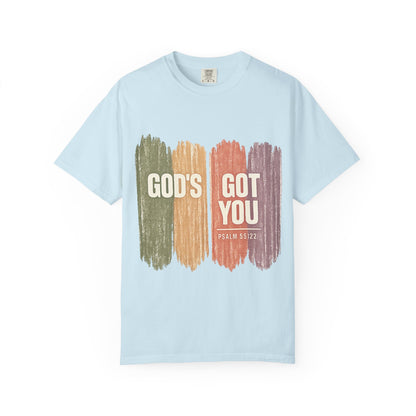God's Got You Unisex T‑Shirt — Psalm 55:22 Inspirational Christian Tee
