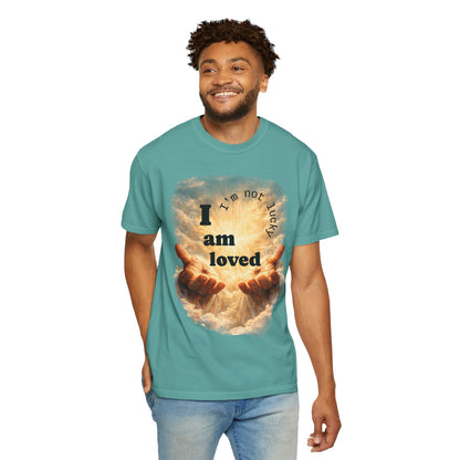 Golden Promises — “I Am Loved” Garment-Dyed Tee