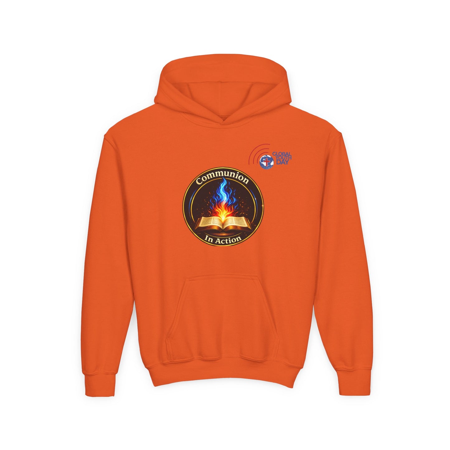 Communion In Action — Global Youth Day Youth Hoodie