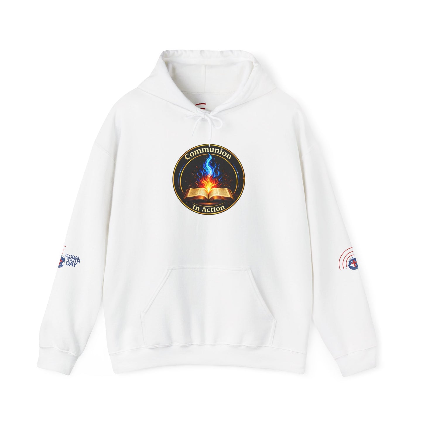 Communion In Action — Global Youth Day Heavy Blend Hoodie Unisex