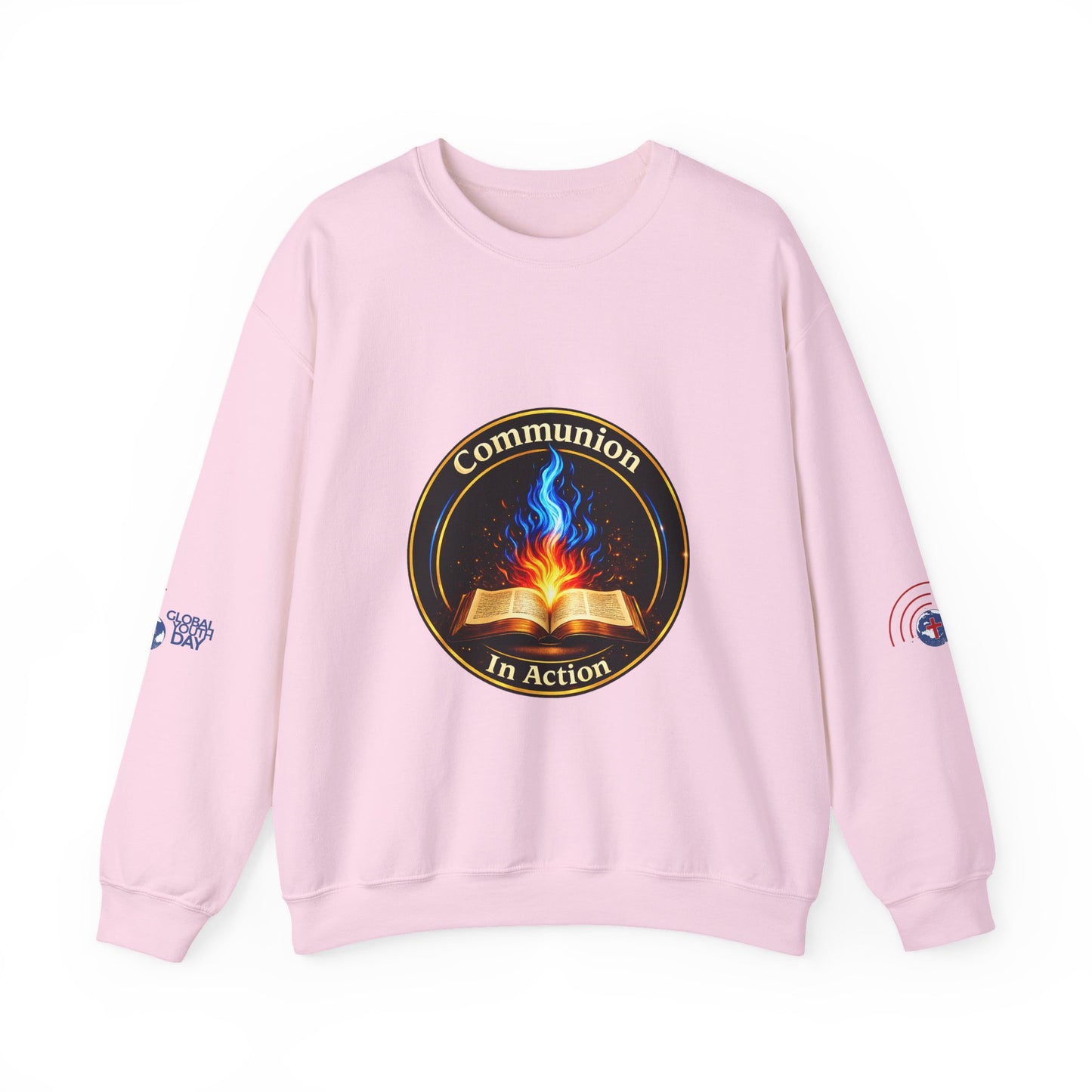 Communion In Action — Gildan 18000 Crewneck Sweatshirt