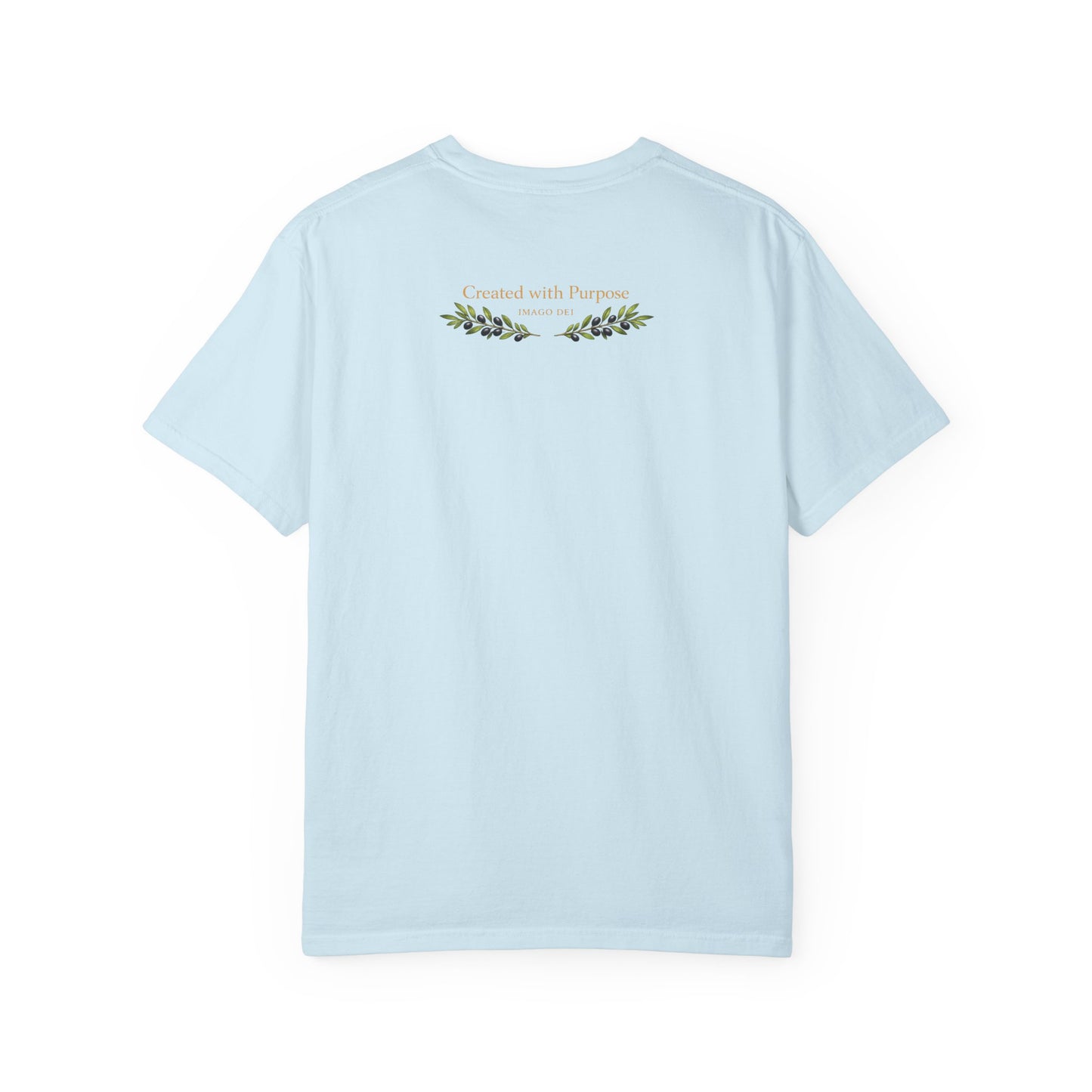 Golden Promises — Faith, Hope, Love Garment-Dyed Tee