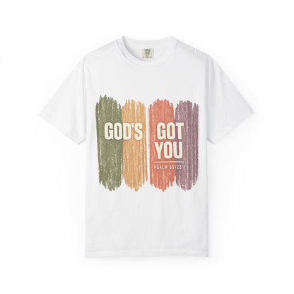 God's Got You Unisex T‑Shirt — Psalm 55:22 Inspirational Christian Tee