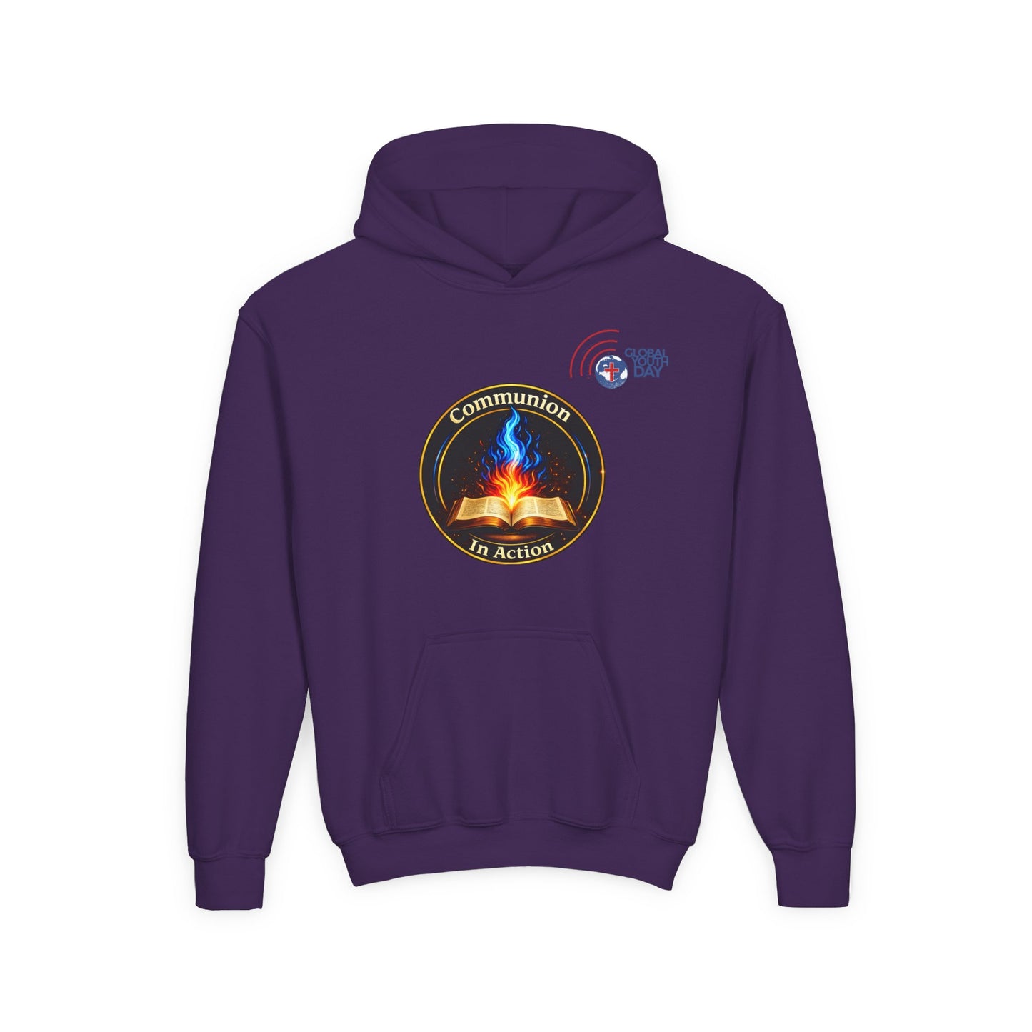 Communion In Action — Global Youth Day Youth Hoodie
