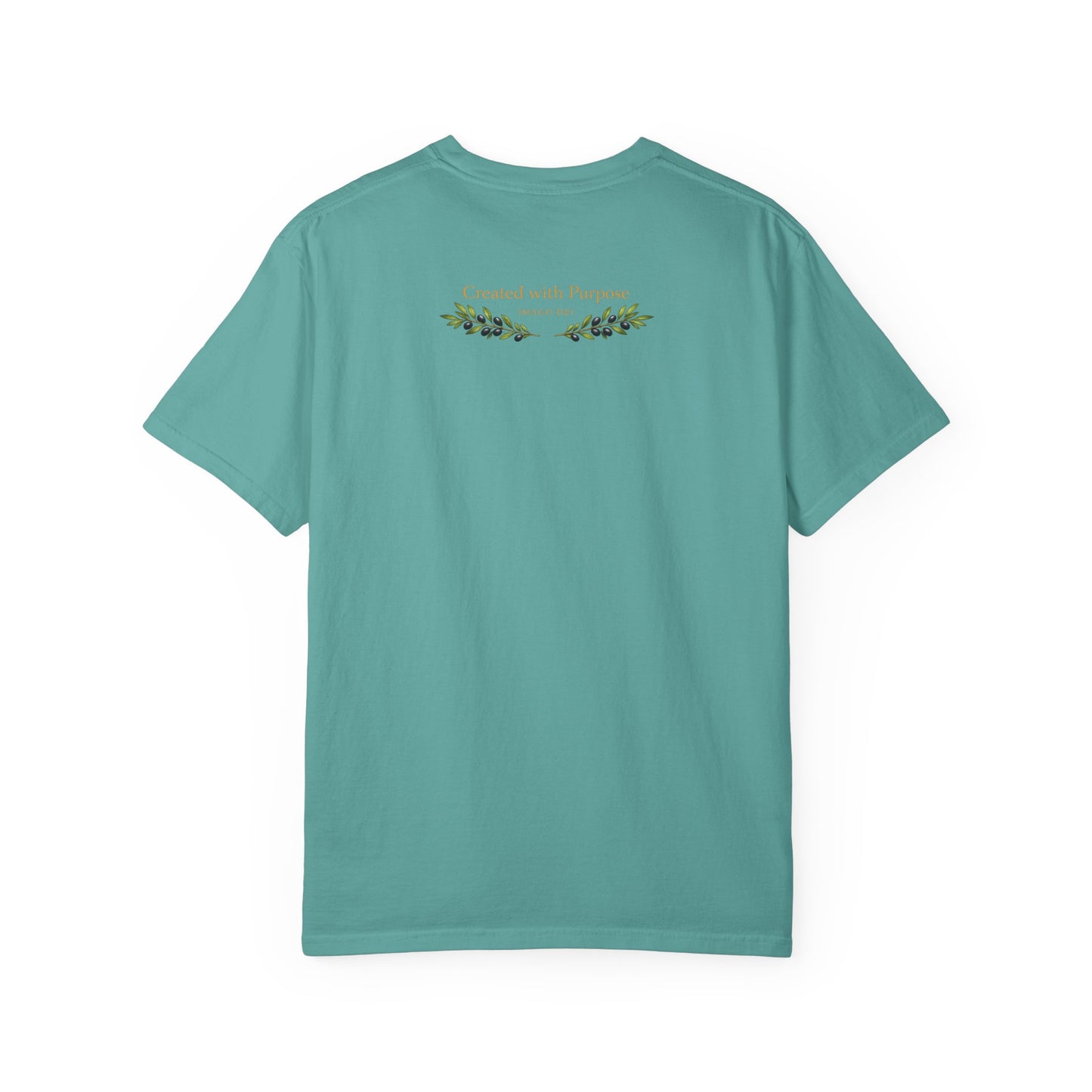 Golden Promises — Faith, Hope, Love Garment-Dyed Tee