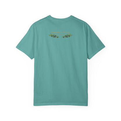 Golden Promises — Faith, Hope, Love Garment-Dyed Tee