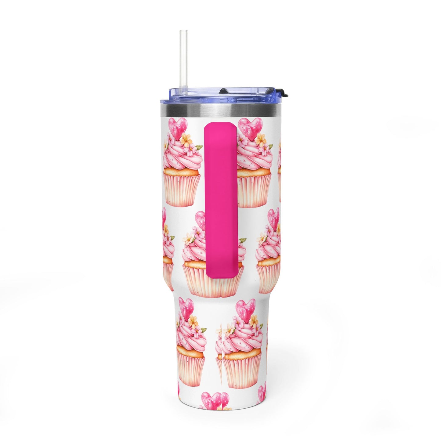 Grace in Bloom40oz Vacuum Tumbler — Insulated Travel Mug