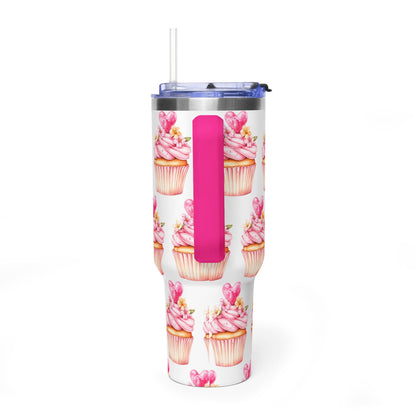 Grace in Bloom40oz Vacuum Tumbler — Insulated Travel Mug