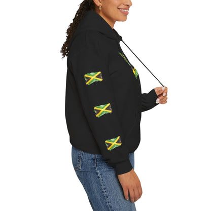 Yaad Vibes - Jamaica Flag Hummingbird Hoodie