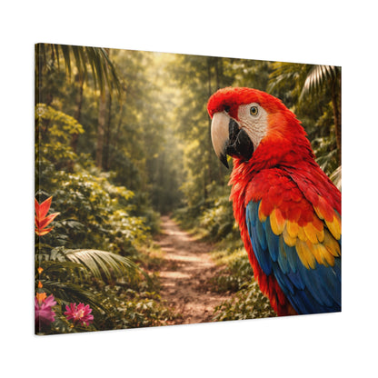 FERA ANIMA: The Wild, Remembered — Colorful Scarlet Macaw