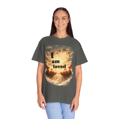 Golden Promises — “I Am Loved” Garment-Dyed Tee