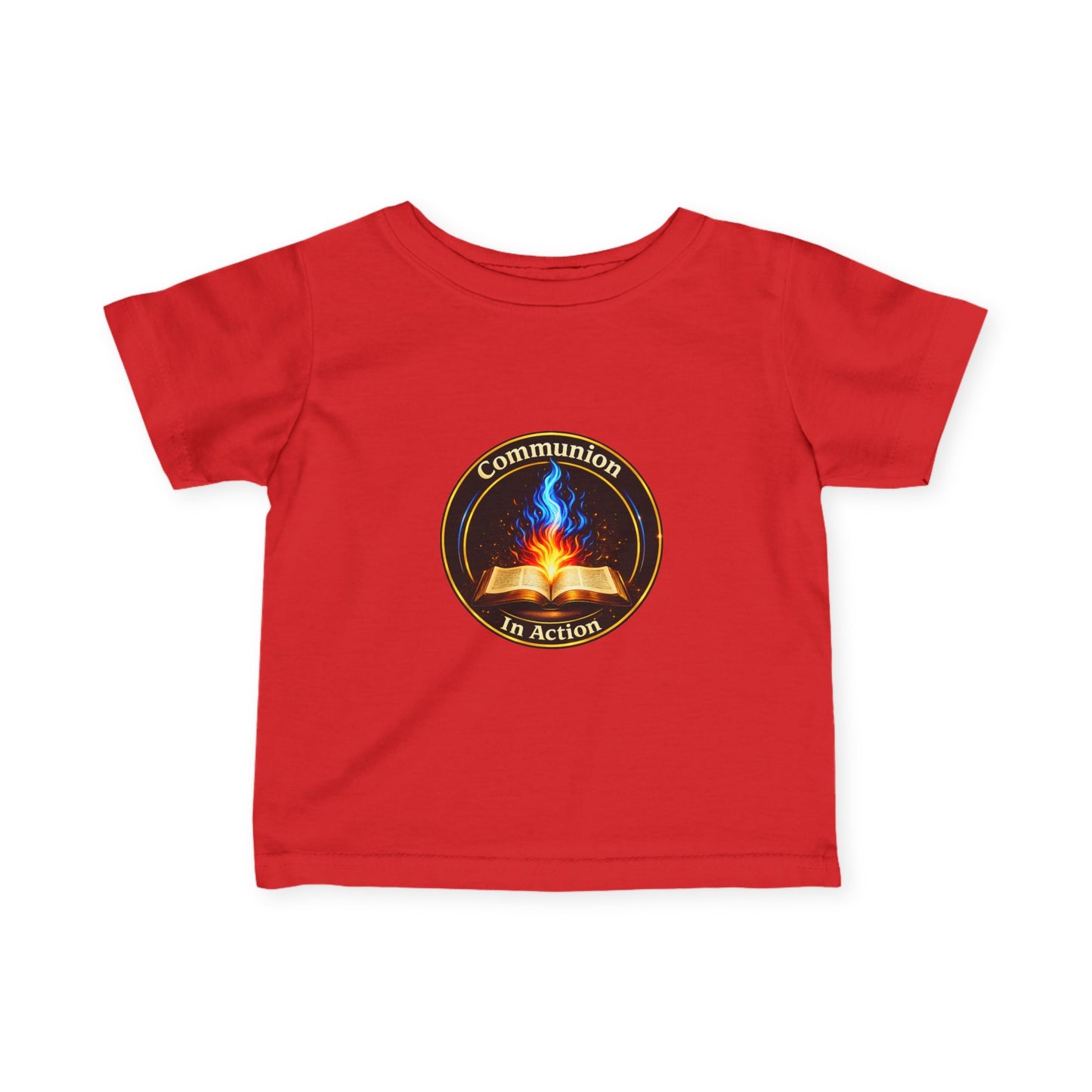 Communion In Action — Infant Faith Tee